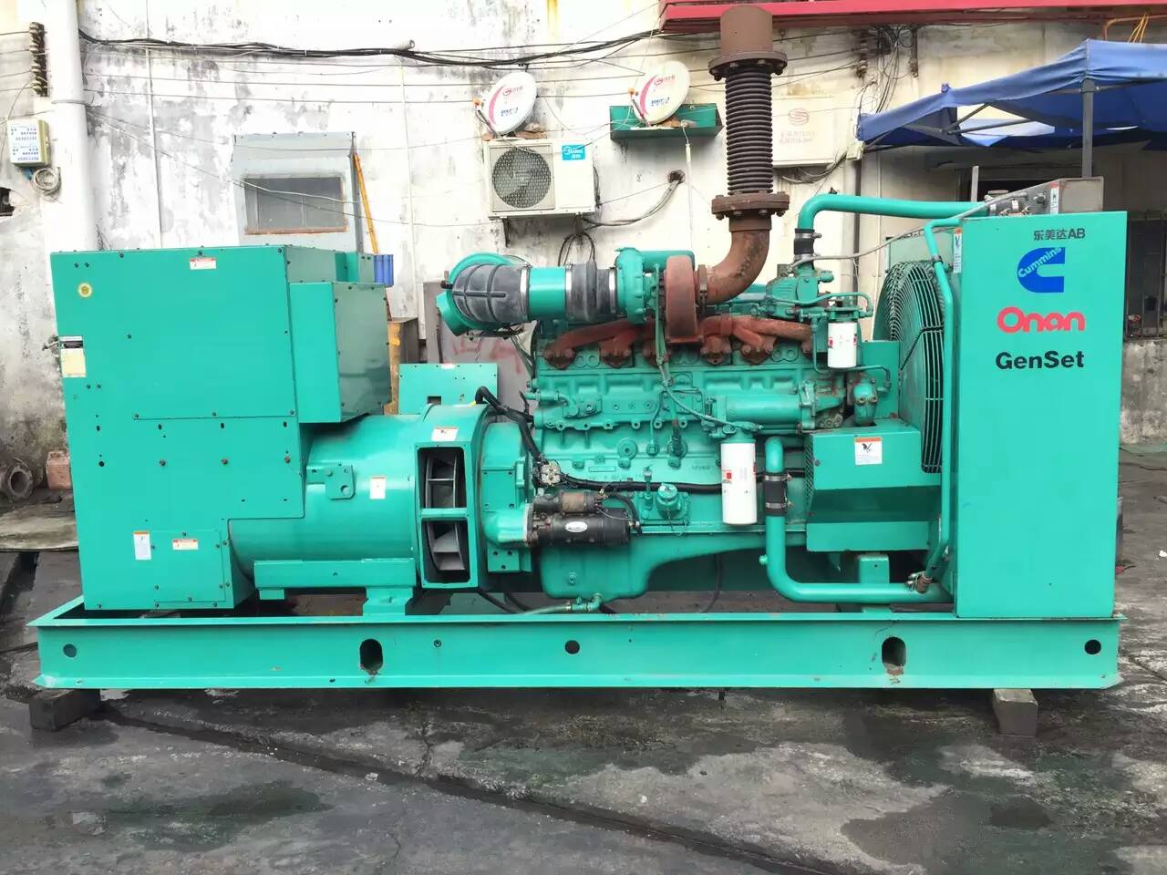 向阳租赁发电机-柴油发电机不正常冒烟的原因